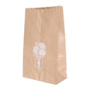 Bolsas Sos Kraft Jar Flores #20