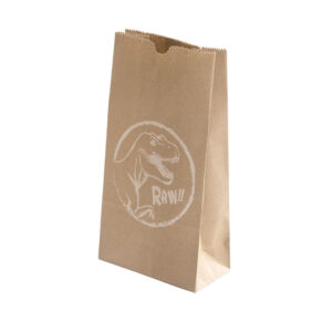 Bolsas Sos Kraft Dinosaurio #6 blanco