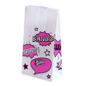 Bolsas Sos Bond Comics #6 Rosado