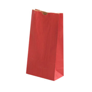 Bolsas Sos Kraft Fondeado #6 Rojo