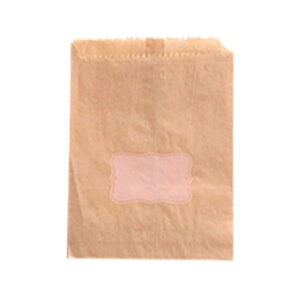 Bolsas Flat kraft S16C Vintage Rosado Pastel