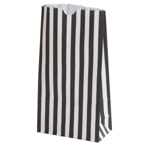 Bolsas Sos Bond Rayas #6 Negro